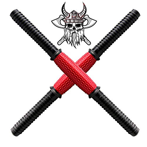 Peerless - Barras de mancuernas universales de 45 cm, mancuernas de gimnasio barbells, entrenamiento de fuerza, entrenamiento de mancuernas, accesorios de fitness (2 unidades)