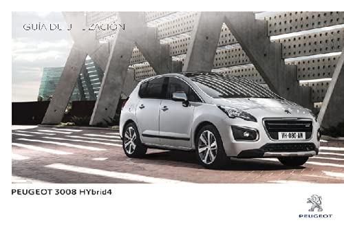 Peugeot 3008 Hybrid Manual de Instrucciones 2013, 2014, 2015, 2016 Español