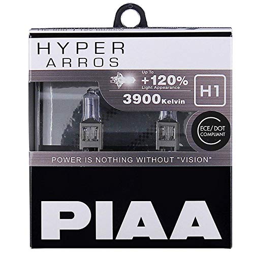 PIAA Hyper Arros H1 Coche Bombillas (Pack Doble) HE902