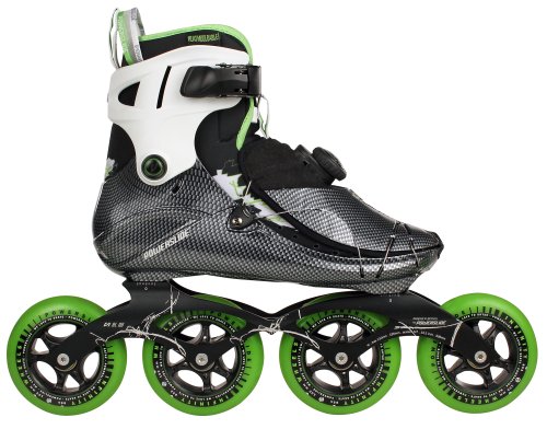 Powerslide V100 - Patines de Fitness Deportivo Blanco weiß/grün Talla:47