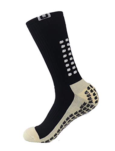 PreSox Deportes Thicken Calcetines de cojín con Puntos de Goma para Baseball/Soccer/Futbol Shinguards Unisex