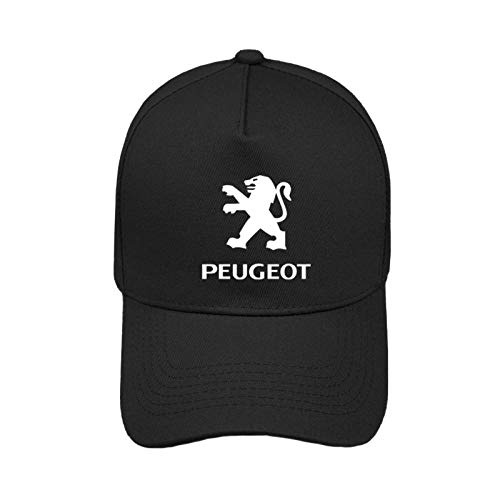 PRWJH Gorras de Exterior para Hombre Cool Peugeot Baseball Cap Moda Unisex Peugeot Hat Outdoor Men Caps