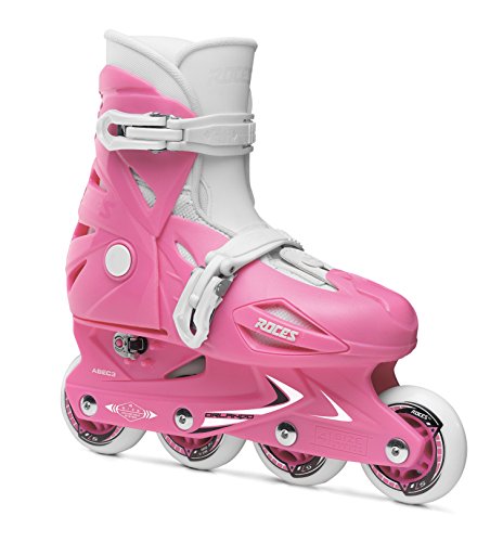 Roces Orlando Inline Skate Unisex, niños Unisex, Color Rosa Oscuro, 25-29