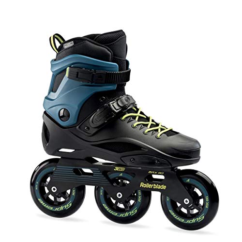 Rollerblade Patines RB 110 3Wd, Unisex Adulto, Negro, 42