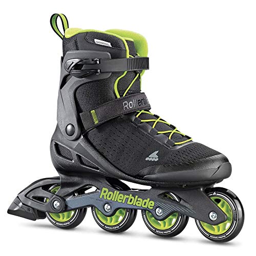 Rollerblade Zetrablade Elite 315 - Patines en línea para Hombre, Color Negro y Verde