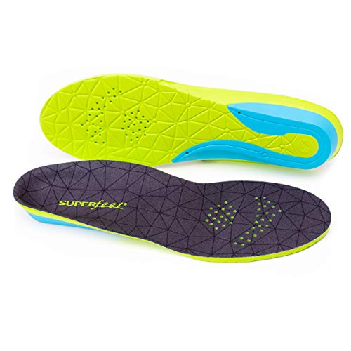 Superfeet FLEX MAX, Plantillas/Cómodas Unisex adulto, Verde (Emerald), E (EUR 42-44)