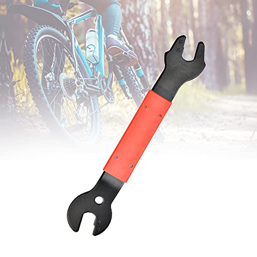 TANCUDER Llave de Pedales 15/16/17 mm Llave Pedal de Doble Cara Llave de Pedal de Bicicleta Herramienta de Extracción de Reparación para Ciclismo Llave Pedalier Herramienta de Eliminación de Pedal