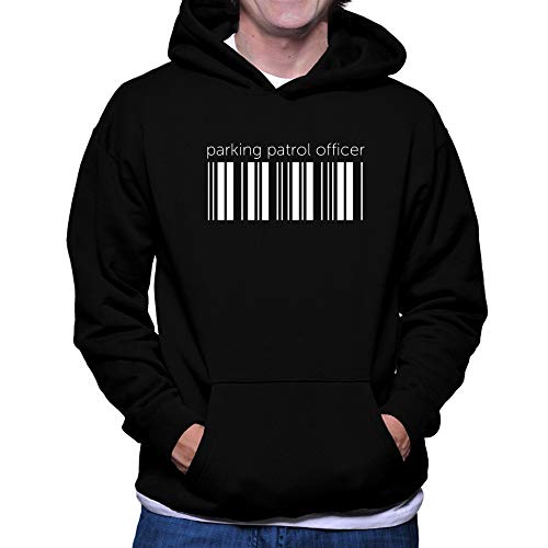 Teeburon Parking Patrol Officer Lower Barcode Sudadera con Capucha