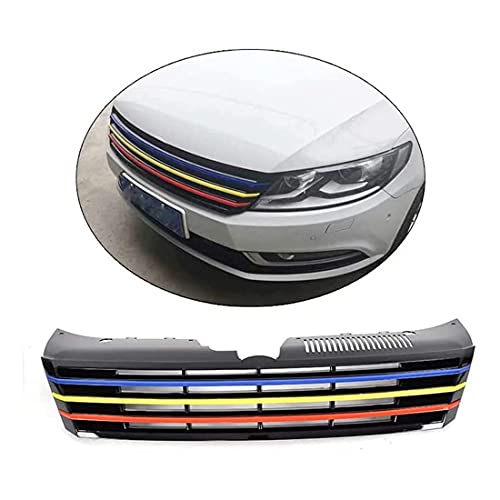 TUHT para Volkswagen VW Passat CC 2013-2015 Parrilla De Entrada De Aire Delantera ABS, Reemplazo de Racing Grilles Parrilla Frontal Central de Radiador, Auto Accesorios de Estilo