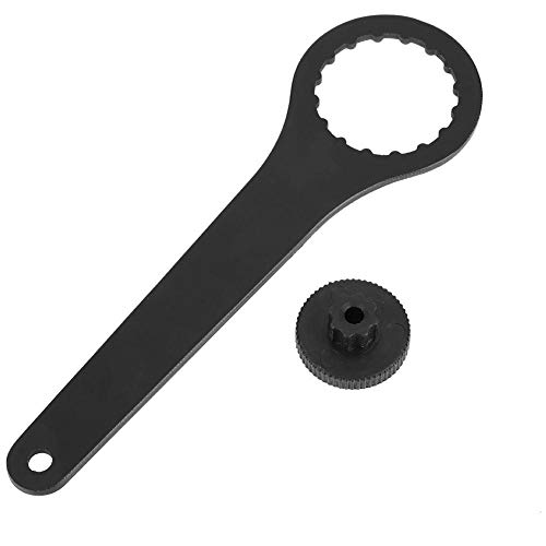 VGEBY1 Llave de pedalier de Bicicleta, Llave de cigüeñal de Bicicleta Profesional para Herramienta BB Ciclismo Llave de pedalier de pedalera (Negro)