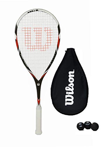 Wilson Pro Team Raqueta De Squash + 3 Pelotas De Squash