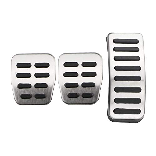 XIAHUAIREN AT MT Car Pedal Pad Cover, para VW Vento 1991~1998 Lupo 1999~2005 Beetle Cabrio 1999~2010