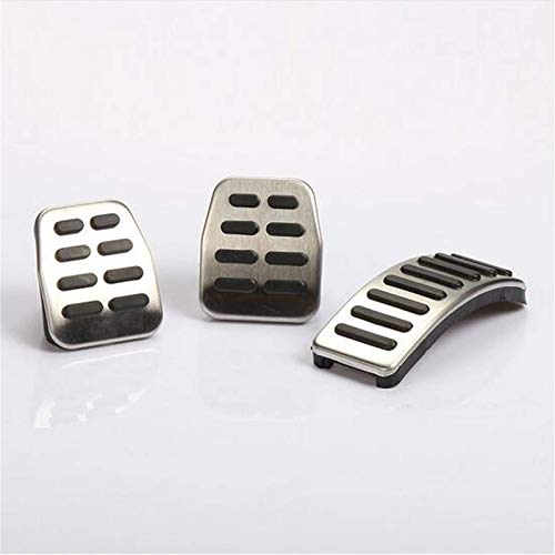 XIAHUAIREN Pedales de Coche de Acero Inoxidable, para VW Seat Skoda Golf 3 4 Polo 9N3 Octavia Ibiza Fabia A1 A2 A3 GTI Audi TT Pedal