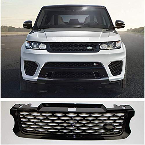 ZHANGJN Rejilla De Parrilla Delantera Media Estilo SVR Abs para Vehículo Deportivo Land Rover Range Rover 2014-2017 Año