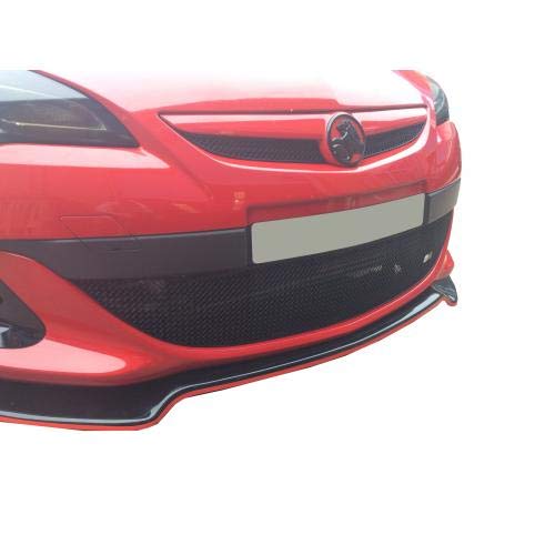 Zunsport Compatible con Opel Astra OPC - Conjunto De Parrillas Delanteras - Acabado Negro (2014-2016)