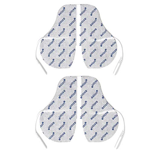 2 Electrodos especiales para el cuello axion | Para su aparato TENS EMS electroestimulador | parches para cuello | almohadilla cervical