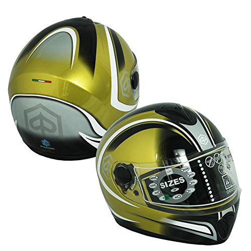 605379 m05 a Casco integral Piaggio Modelo Street Color Naranja Talla XL cm.61