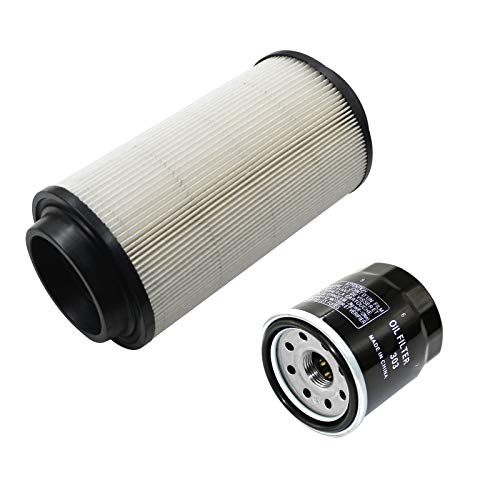 AHL filtro de aire 7080595, con kit de filtro de aceite para KN303 Polaris 2520799 3084963, para Polaris Sportsman 400 4x4 427 2001-2005/Sportsman 400 H.O. 455 2008-2011/450 455 2006-2007