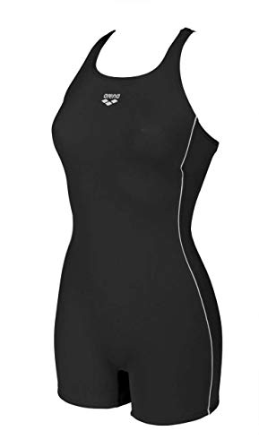 ARENA Bañador Deportivo para Mujer, Mujer, Traje de baño de una Pieza, 2A809, Negro, 32