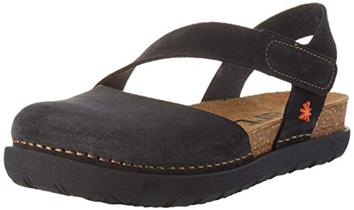 Art Rhodes, Sandalias con Punta Cerrada Mujer, Negro (Black), 39 EU