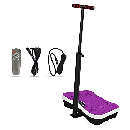 B/H Plataforma Vibración Pantalla LCD,Máquina de Adelgazamiento de Masaje, máquina de agitación remota,Plataforma Vibratoria Fitness