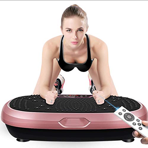 B/H Plataforma Vibratoria Oscilante,Máquina de Adelgazamiento de pie, máquina de agitación Perezosa,Plataforma Vibratoria de Fitness Motor