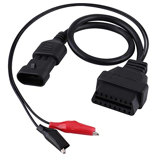 Cable Adaptador-3 Pines a 16 Pines OBD2 Conector Adaptador Cable de diagnóstico para Alfa Lancia