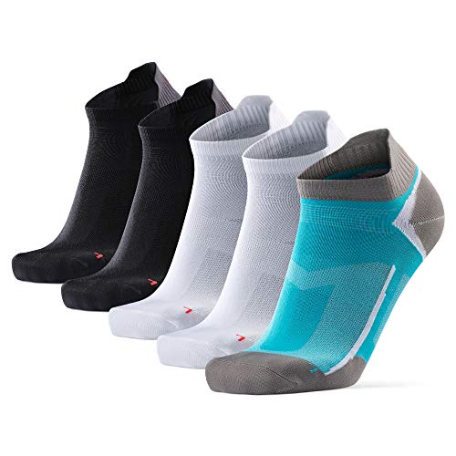 Calcetines de Deporte Low Cut Pack de 5 (Multicolor, EU 43-47)