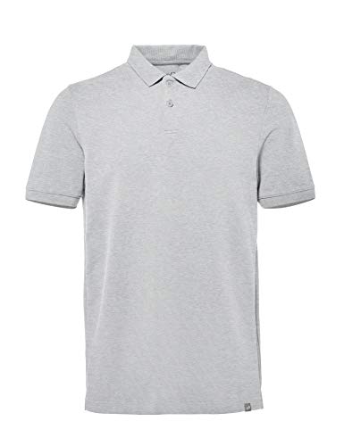 CARE OF by PUMA Polo de Algodón Piqué para Hombre, Gris (Grey), XXS, Label: XXS