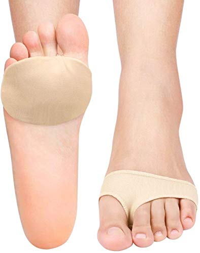 DOACT Almohadillas metatarsianas para mujeres y hombres, Almohadillas acolchadas de bola de pie, Plantillas de apoyo para el antepié para el neuroma de Morton, Callo, Metatarsalgie, Dolor