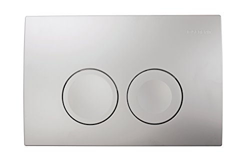 Geberit Delta 21 pulsador placa, 1 pieza, mate de cromo, 115125461