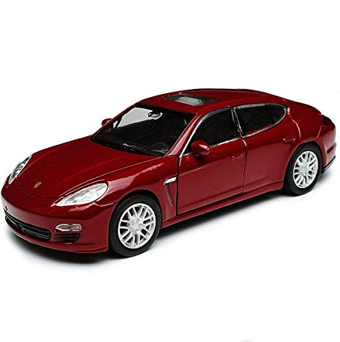 Generisch Welly Porsche Panamera S - Coche de juguete, color rojo