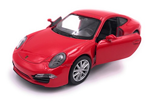 H-Customs Welly 911 Carrera S Model Car Auto Producto Licenciado 1: 34-1: 39 Rojo