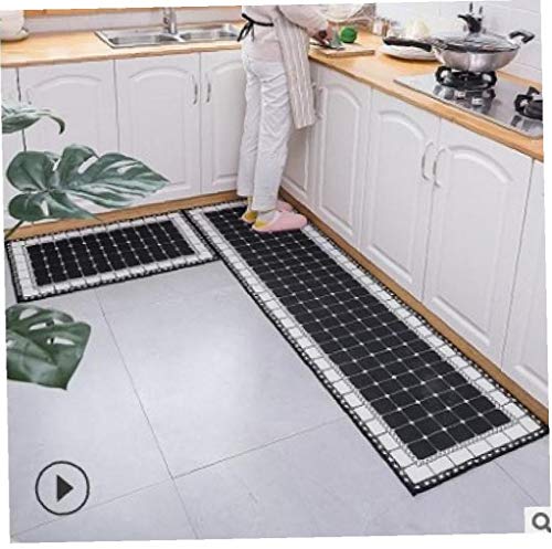 Heall Largo Mat Cocina Baño Alfombras Tapetes Entrada casera Felpudo Tapete Fino Absorbente Antideslizante Estera del Piso de Cocina de la S