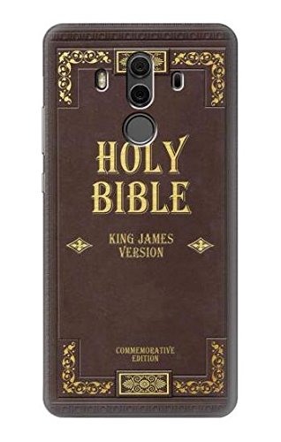 Holy Bible Cover King James Version Funda Carcasa Case para Huawei Mate 10 Pro, Porsche Design