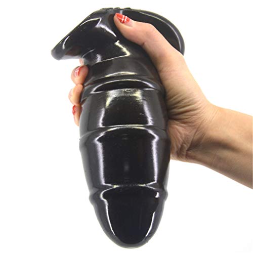 Jingliuliu □ Nal Toys Massager de Gran tamaño cómodo Pequeño Entrenamiento Expander Insertar Juguetes ST □ CK (Color : Black)