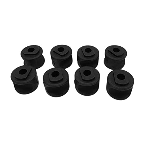 LIUWEI Kits de buje de Soporte de estabilizador Trasero 8PCS Fit para Polaris Sportsman 500 335 400 450 1997-2015 5432598 (Color : Black)