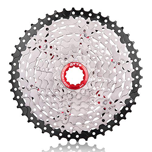 Lixada MTB 9 Speed 11-46T Cassette Freewheel Piezas de Bicicleta de Montaña