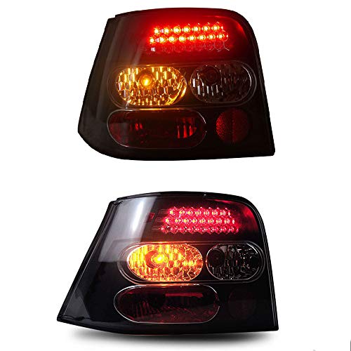 Nuevo LED luces traseras montaje para golf 4 1999-2006 LED lámpara trasera freno reversa luz trasera lámpara DRL coche luces traseras