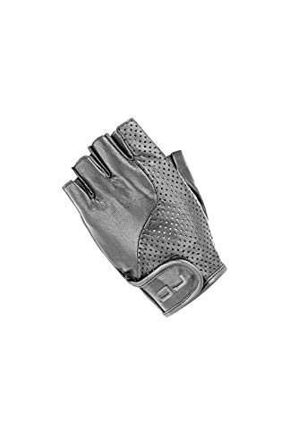 OJ Guantes Fresh Ancho Diseño de Piel de Oveja, Negro, M