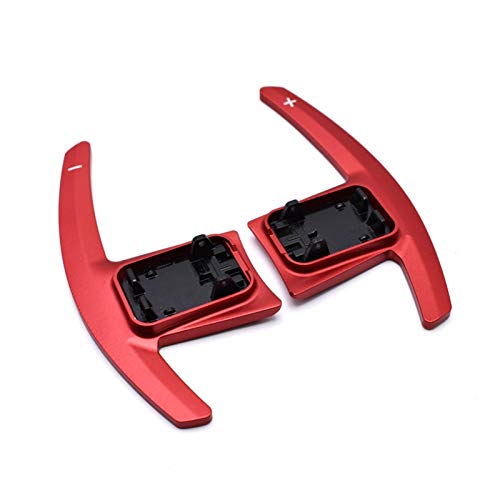 Padillas de cambio Rueda de volante de fibra de carbono ShowdDR para BMW F90 M5 G20 G32 G32 x3m x4m x5 x6 x7 G01 G02 G05 G05 G06 G06 Shift Paddle (Color : Alu red)