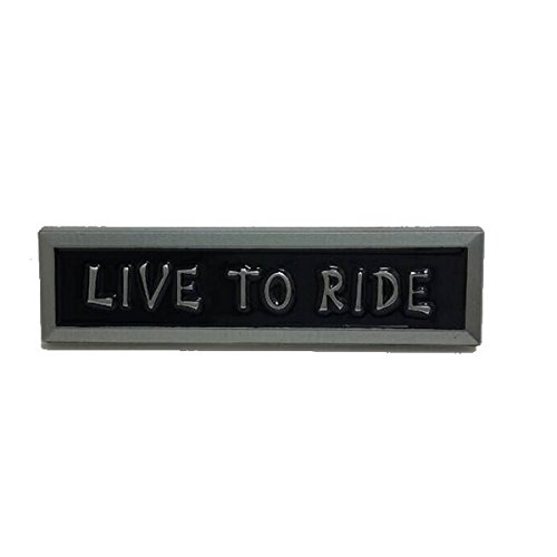 Pin insignia Live to Ride