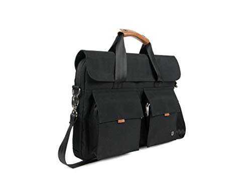 PKG Sacoche Messenger Richmond - Petit Volume 10L - pour ordinateurs portables et tablettes 16 pouces Bolso Bandolera 41 Centimeters 10 Negro (Noir)