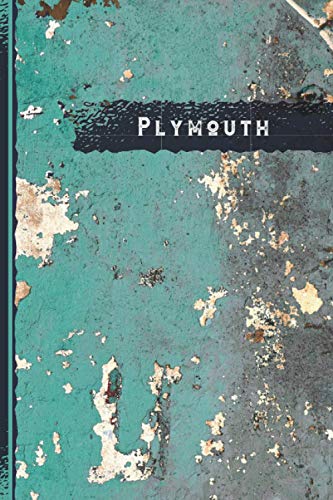 Plymouth Notebook: Special Gift for Plymouth Citizens, Travellers and Lovers, 100 Timeline Pages of High Quality, 6"x9", Premium Matte Finish