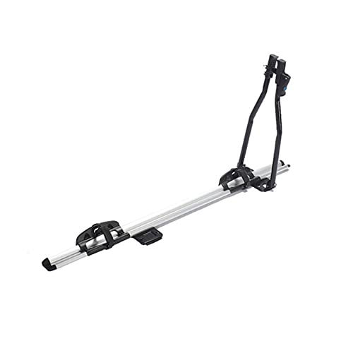 Portabicicletas De Techo Aleación De Aluminio Universal Vertical Porta-Bicicleta Para 1 Bicicletas Barra transversal de SUV de coche de montaje superior en el techo