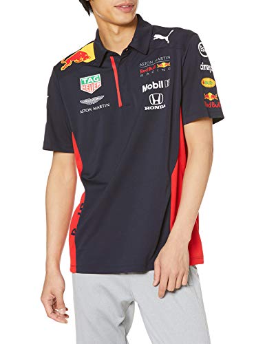 PUMA AMRBR Team Polo, Hombre, Night Sky, M