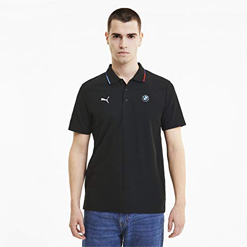 PUMA BMW MMS Polo, Hombre, Negro, S