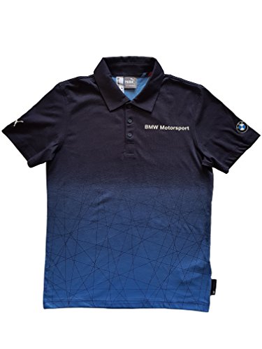 PUMA BMW MSP Gradient Polo Mens BMW Team Blue - Small