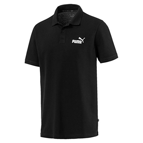 Puma Men ESS Pique Polo Shirt Black 851759, konfektionsgröße:L