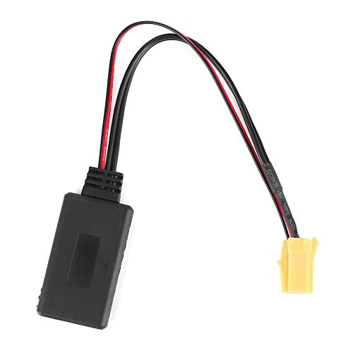 Qiilu Adaptador de audio Bluetooth, Adaptador de audio de 6 pines Conector de radio Bluetooth 5.0 apto para Alfa Romeo 159